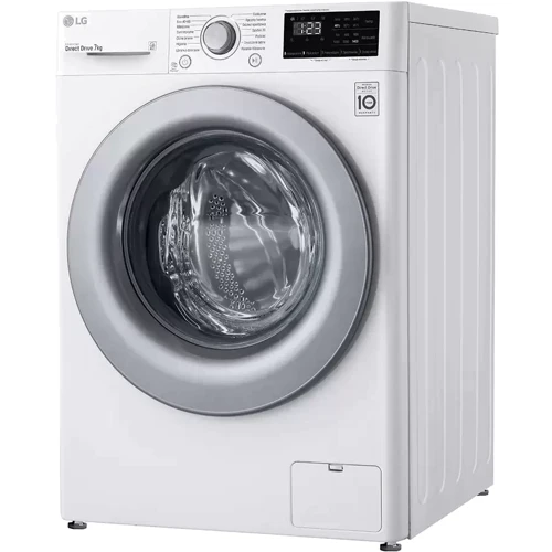 Пральна машина LG F4WN207N4E: Завантаження білизни (прання), кг 7