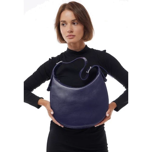 Женская сумка хобо The Wings Vivian синяя (TW-Vivian-dark-blue): Пол Женский