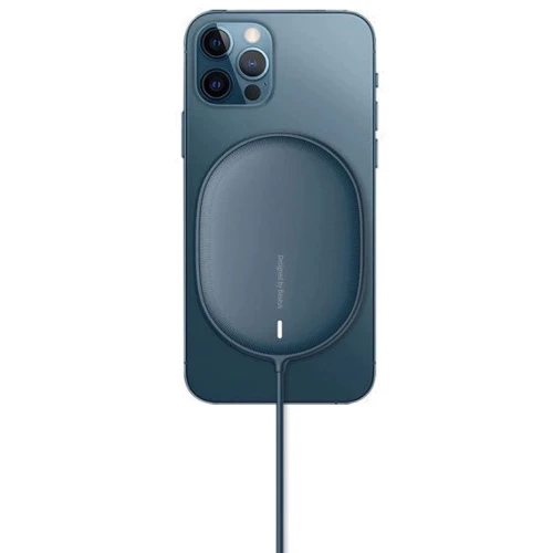 Зарядний пристрій Baseus Wireless Charger MagSafe Light Magnetic 15W Blue (WXQJ-03) для iPhone 16 I 15 I 14 I 13 I 12 series: Кількість USB-портів нет