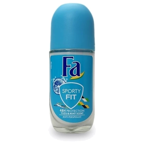 Fa Sporty Fit 50 ml Антиперспирант-ролик Аромат Юзу и Мяты