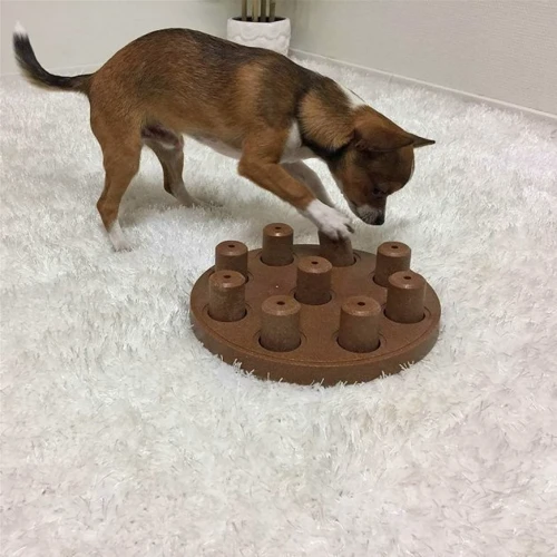 Игрушка интерактивная для собак Nina Ottosson Dog Smart Composite коричневая (no69539) фото 2