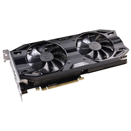 Видеокарта EVGA GeForce RTX 2070 SUPER BLACK GAMING (08G-P4-3071-KR): Объем памяти, Гб 8