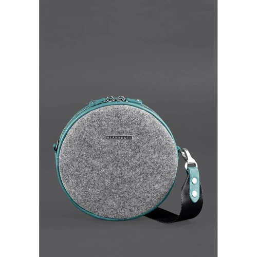 Женская сумка через плечо BlankNote бирюзовая (BN-BAG-23-felt-tiffany): Тип Сумки