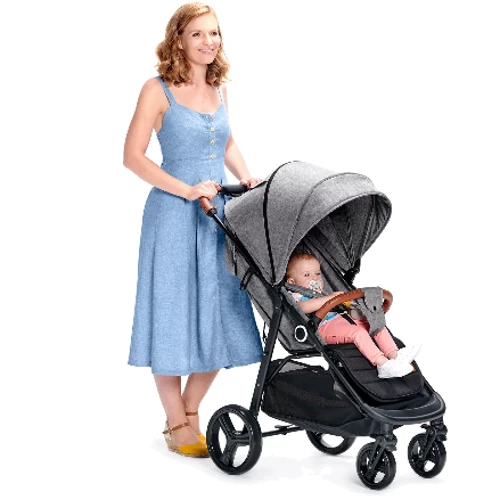 Візок Kinderkraft Grande Gray (KKWGRANGRY0000): Матеріал коліс EVA