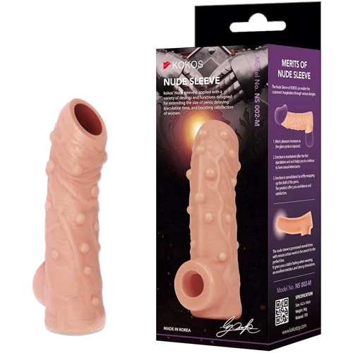 Насадка на член Kokos Nude Sleeve NS 002 L