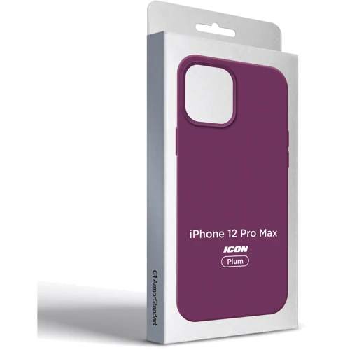 Чехол для iPhone ArmorStandart ICON2 Case Plum for iPhone 12 Pro Max (ARM60575) фото 9