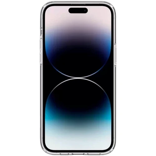 Чехол для iPhone Spigen Ultra Hybrid MagFit Frost Clear (ACS05587) for iPhone 14 Pro: Материалы поликарбонат и полиуретан