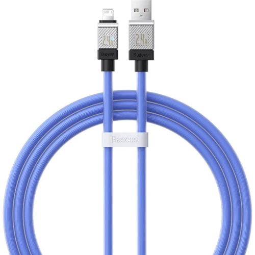 Кабель Baseus USB Cable to Lightning CoolPlay Series 2.4A 1m Blue (CAKW000403)