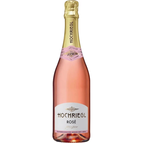 Вино ігристе Hochriegl Rose, рожеве сухе, 11.5% 0.75л (MAR9005701014494)
