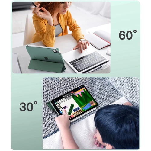 Аксессуар для iPad BeCover Case Book Tri Fold Hard Dark Green for iPad Mini 7 2024 (712451) фото 7