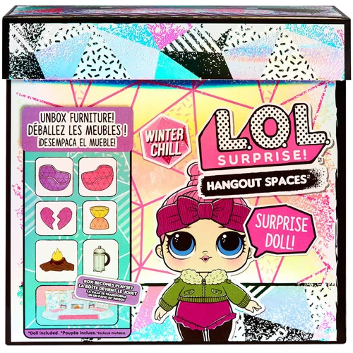 Игровой набор с куклой L.O.L. SURPRISE! Маленькие комнатки - Шале с камином Милой Крошки: Возраст от 3 лет