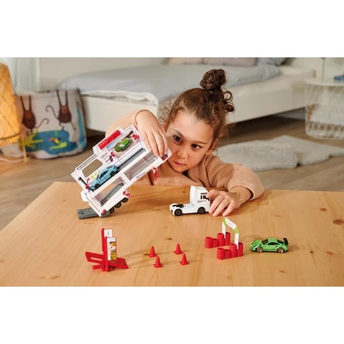 Игровой набор Majorette Трейлер МАН перевозчик Порше (3467452063125) (2053304)