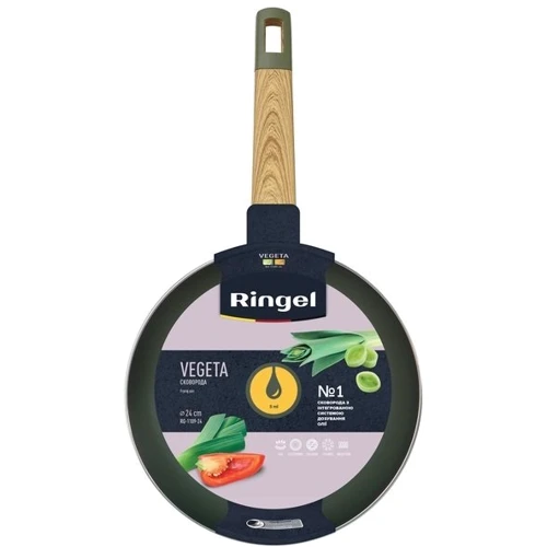 Сковорода Ringel Vegeta 24 см (RG-1109-22): Діаметр, см 24