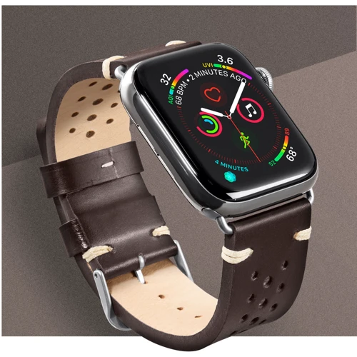 Аксесуар для Watch LAUT Heritage Watch Strap Burgundy (LAUT_AWL_HE_BR) for Apple Watch 42/44/45/49mm