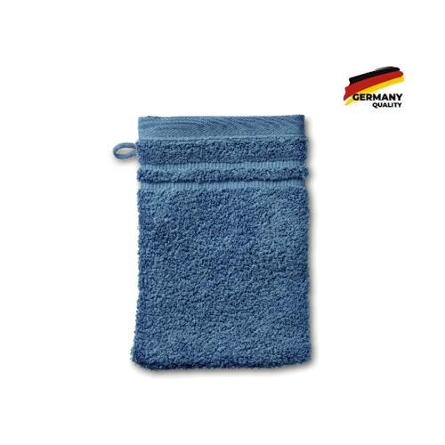 Полотенце KELA Leonora рукавичка для лица голубое 15х21 см (23460): Тип полотенце-рукавица