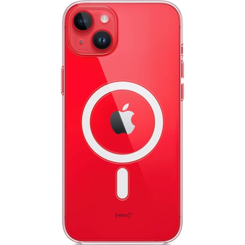 Чехол для iPhone Apple iPhone 14 Plus Clear Case with MagSafe (MPU43ZE/A): Тип чехла накладка на заднюю часть