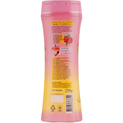 Shik Nectar Silk Foam Гель для душа Питахайя и личи 250 g: Назначение Питание, Увлажнение, Очищение
