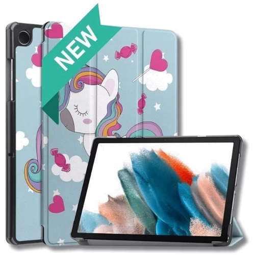 Аксессуар для планшетных ПК BeCover Smart Case Unicorn for Samsung X133/X135 Galaxy Tab A11 (713982): Цвет рисунок