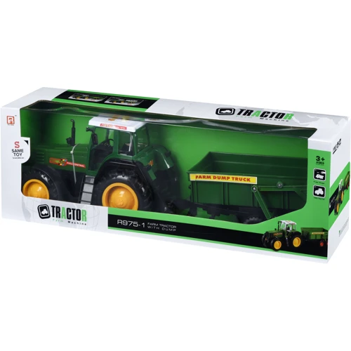 Машинка Same Toy Tractor трактор з причепом (R975-1Ut)