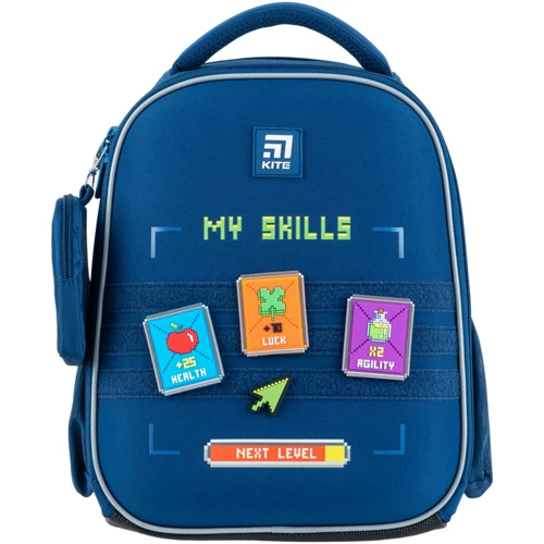 Рюкзак каркасный Kite K24-555S-8 Education 555 Next Level (K24-555S-8): Тип Для первоклассников