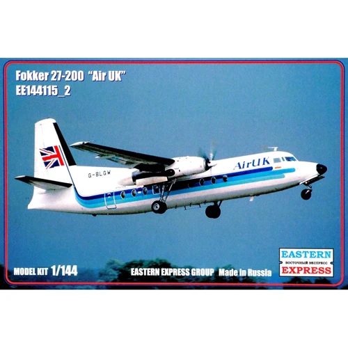 Пассажирский самолет Eastern Express Fokker 27-200 Air UK