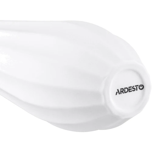 Ваза Ardesto Molize 8.5х27.5 см біла (AR3810W) фото 4
