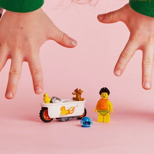 Конструктор LEGO City Каскадерський мотоцикл для гри у ванній кімнаті (60333) фото 4