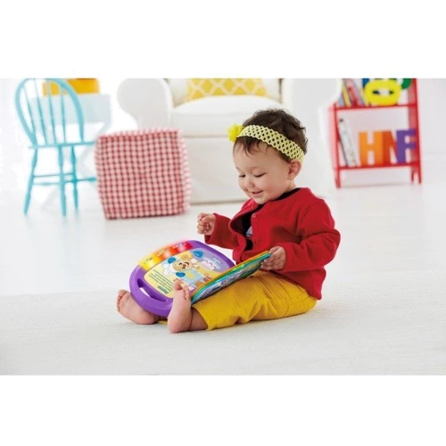 Музыкальная книжечка со стишками Fisher-Price, рус. язык (CJW28): Возраст от 6-ти месяцев