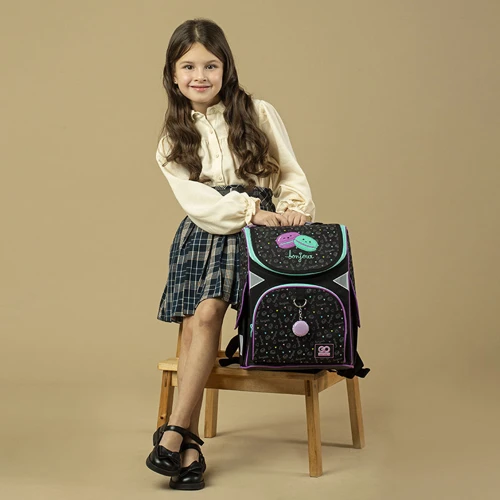 Рюкзак GoPack Education каркасний 5001S-3 Lovely Macarons (GO24-5001S-3): Вікова група от 6 до 10 лет
