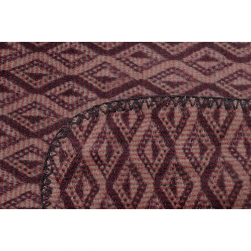 Плед Billerbeck Wohndecke Twist andorra 150х200 см (787002): Цвет бордовый
