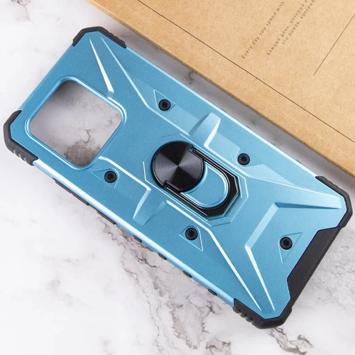 Чохол для телефона Mobile Case Pathfinder Ring Light Blue для Xiaomi Redmi 10C / Poco C40: Матеріал Искусcтвенная шкіра і Термополиуретан