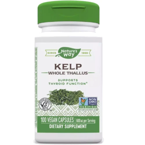 Nature's Way Kelp Ламинария 600 мг 100 капсул