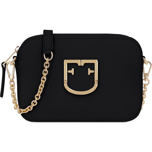 Женская сумка кросс боди Furla Brava Mini Crossbody черная (1013949)
