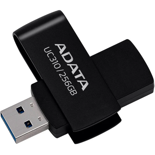 USB-флешка ADATA 256GB UC310 USB 3.2 Black (UC310-256G-RBK)