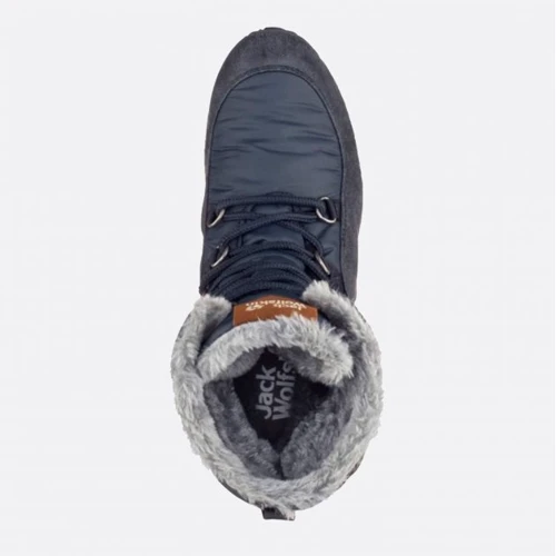 Полусапоги Jack Wolfskin Nevada Texapore High W 4035801-1171 38.5 синие текстиль зима фото 4