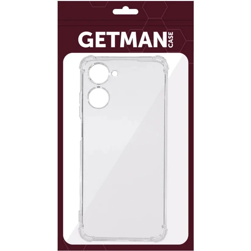 Чехол для телефонов TPU Case GETMAN Ease logo Full Camera Transparent for Realme C33 фото 7
