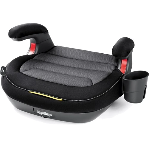 Автокресло бустер Peg-Perego Viaggio 2-3 Shuttle Crystal Black Черный с серым (IMVS000035DP53DX13): Группа 15-36 кг (группа 2-3)
