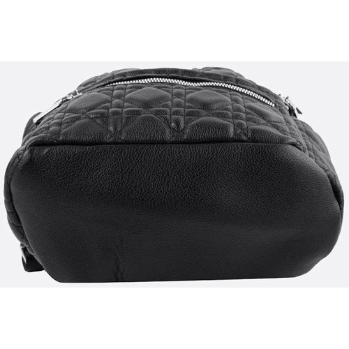 Женский рюкзак Valiria Fashion черный (ODA58-4-black): Фактура Матовая, Стеганая