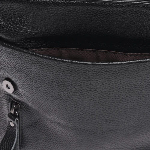 Чоловіча сумка планшет Borsa Leather чорна (K17859-black): Стиль Повсякденний (Casual)