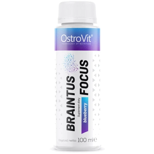 Енергетик OstroVit Braintus Focus Shot 100 ml/1 servings/blueberry
