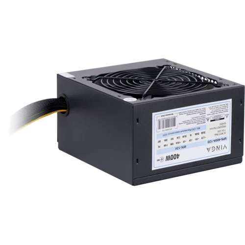 Блок питания Vinga 400W (VPS-400A-120): Мощность, Ватт 400