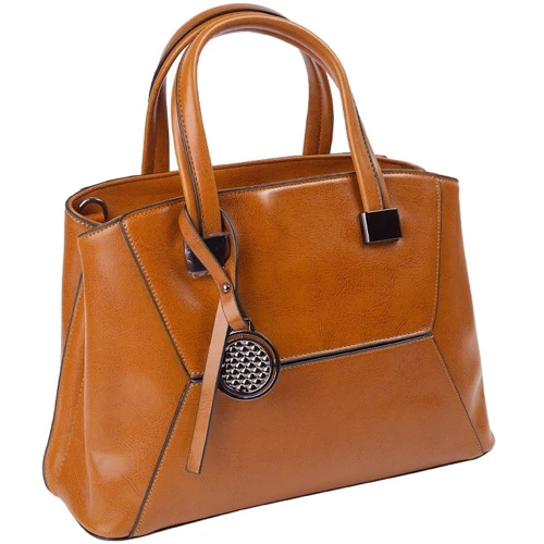 Жіноча сумка тоут Monsen коричнева (10244-brown)