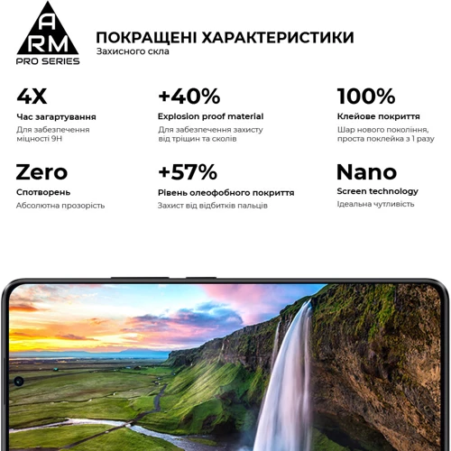 Аксесуар для смартфона ArmorStandart Tempered Glass Pro Black для Xiaomi Poco X6 5G / X6 Pro 5G / M6 Pro 4G (ARM73500) фото 6