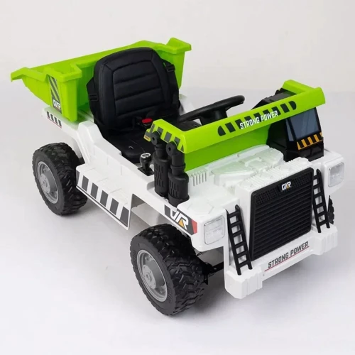 Дитячий електромобіль Вантажівка Bambi Racer, біла (JS3198EBLR-1): Матеріал корпусу пластик