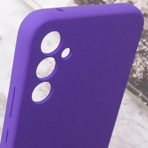 Чехол для телефонов Lakshmi Premium Case Silicone Cover Full Camera Amethyst for Samsung A556 Galaxy A55: Пленка в комплекте нет