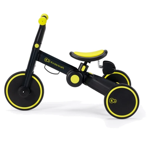 Трехколесный велосипед беговел 3 в 1 Kinderkraft 4TRIKE Black Volt (KR4TRI00BLK0000) фото 9