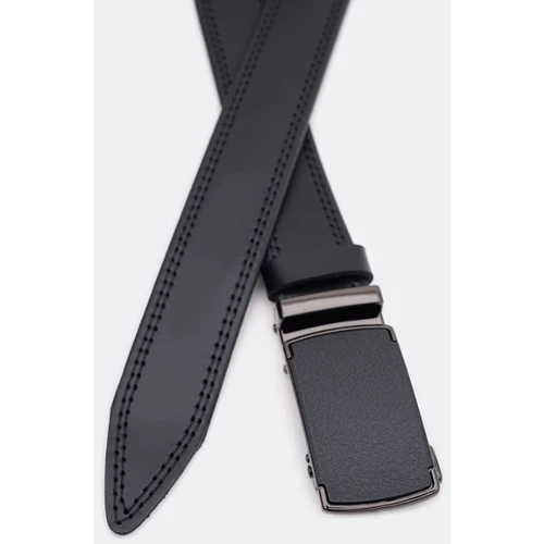 Мужской ремень Borsa Leather черный (125v1genav27-black): Пол Мужской