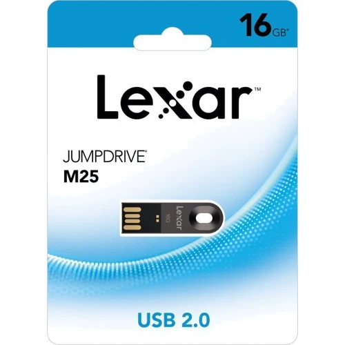 USB-флешка Lexar 16GB JumpDrive M25 Titanium Gray USB 2.0 (LJDM025016G-BNQNG) фото 5