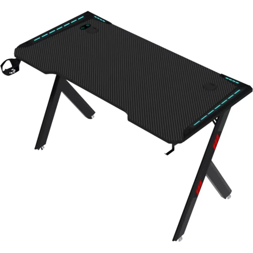 Геймерський стіл GT Racer 120x60x73 см Black (T-1241)