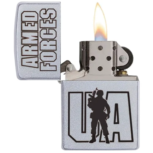 Зажигалка Zippo Збройні сили України 205 AFU фото 3